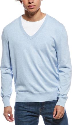 Brooks Brothers Jersey V-Neck Sweater