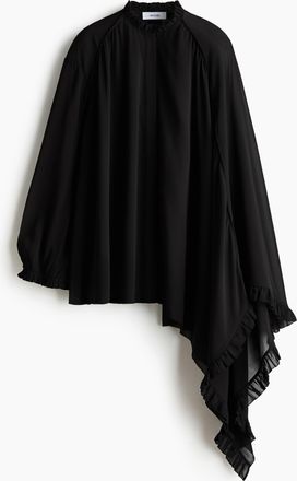 H&M Chiffonbluse - Schwarz