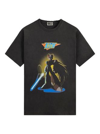 Kith x Capcom T-shirt Zero con stampa grafica - Nero