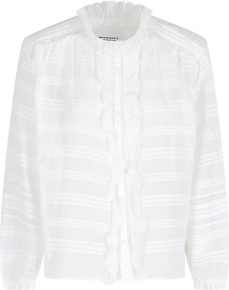 Isabel Marant Blouses, female, White, Size: S Peline Blouse