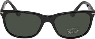 Persol Green Rectangular Mens Sunglasses PO3291S 95/31 57