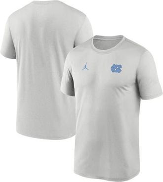 Jordan Brand Mens Jordan Brand Gray North Carolina Tar Heels 2025 Sideline Small Logo Legend Performance T-Shirt at Nordstrom, Size Xx-Large