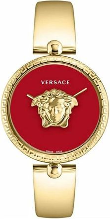 Versace Palazzo Horloge - Dames - Horloges - Rood - ONE Size - Accessoires