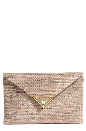 Alexis Bittar Envelope Clutch Bag in Sunset Blush at Nordstrom