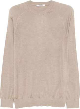 KANGRA Girocollo M-Martello Rasato - Heren - Ronde hals truien - Beige - 2XL - Truien & Vesten