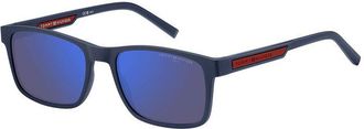 Tommy Hilfiger TH 2089/S FLL/VI Mens Sunglasses Blue Size 56