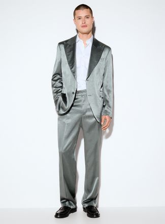 Drykorn Mens Noxen sage satiny pant
