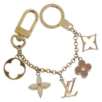 Louis Vuitton Pre-owned Canvas Key Holder - Dames - Pre-owned - Geel - Maat: ONE Size