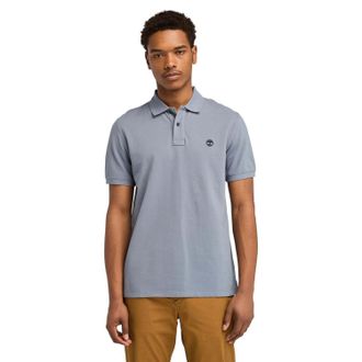 Timberland Unisex Volwassen Millers River Piqu&eacute; Poloshirt (Grijs)