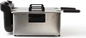 Livoo Livoo - Doc217 Freidora Doble 2 X 3 L Acero Inoxidable 3300w - Negro + Gris