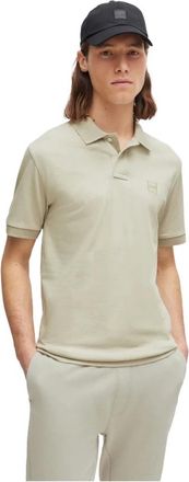 HUGO BOSS Heren, Tops, Beige, Maat: 3XL Katoen