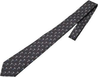 Louis Vuitton Pre-owned Accessories, male, Gray, Size: ONE SIZE Pre-owned Silk home-office