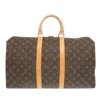 Louis Vuitton Pre-owned Weekend Bags, female, Brown, Size: ONE SIZE Pre-owned Keepall 45