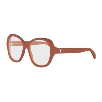 Celine Triomphe Mini Optical Frame - female - CELINE - Glasses - Orange - 55 MM - Accessories