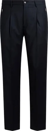 Etro Mens Trousers Blue Wool