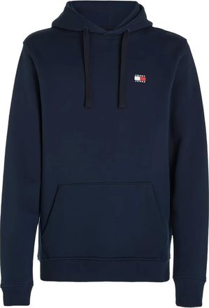 Tommy Jeans ribbed hoodie - men - Cotton - S - Blue