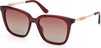Guess GU7886 69F Womens Sunglasses Burgundy Size 53