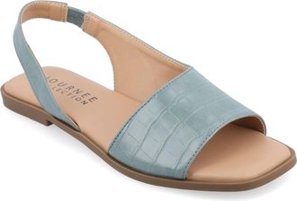 Journee Collection Women & apos;s Brinsley Medium and Wide Width Flat Sandals