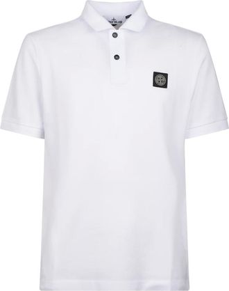 Stone Island Heren, Tops, Wit, Maat: XL Katoen