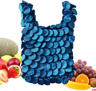 Generic Shopping Bags | Packable Washable,Reusable Bags With Handles - for Travel Kitchen Parties Picnics School Daily Commutes