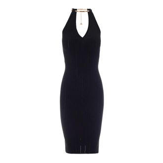 Elisabetta Franchi Zomerjurken - Dames - Casual kleedjes - Zwart - M - Kleedjes