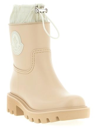 Moncler Kickstream Rain Boot - Cream