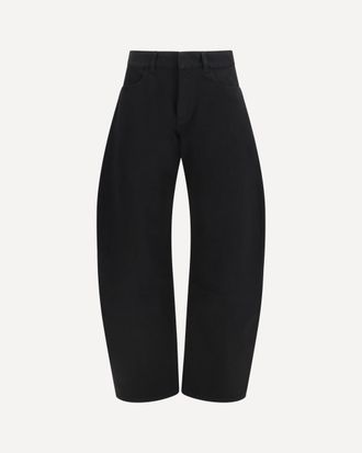 Alaia Low rise rounded Jeans Female 36