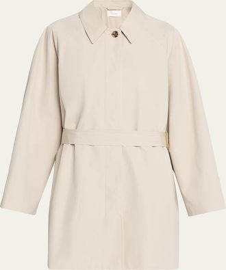 The Row Amaya Single-Breasted Trench Coat
