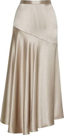 Adam Lippes Gonna midi Tess - Oro