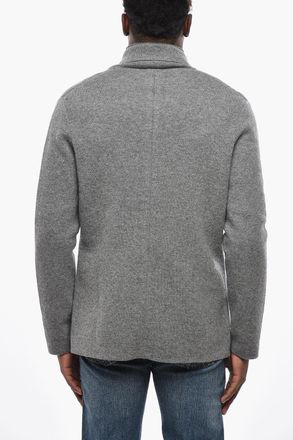 Malo Cardigan Doppiopetto in Lana e Cashmere Malo