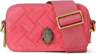 Kurt Geiger Kensington Camera - Dames - Tassen - Roze - Maat: ONE Size Leer