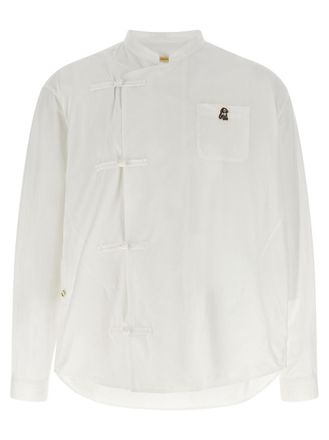Undercover White Regular Solid Shirt