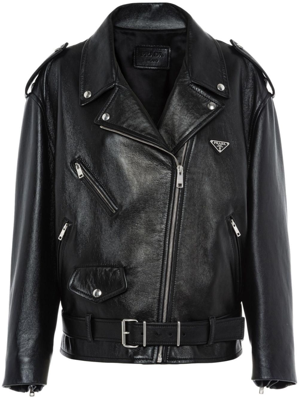 Prada: Black Leather Jackets now up to −46% | Stylight Prada: Black Leather Jackets now up to −46% | Stylight