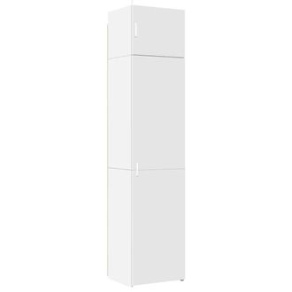 Berkfield Home Slim Storage Cabinet White 50x42.5x225 cm Engineered Wood