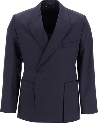 Dior Chaqueta blazer de lana diior