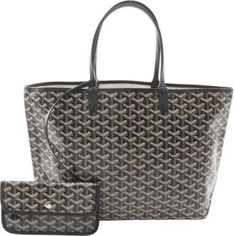 Goyard Borsa tote Saint Louis PM in tela Goyardine 2010-2025 - Nero