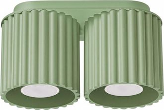Sollux Lighting Plafone salvia aluminio alt. 12 cm