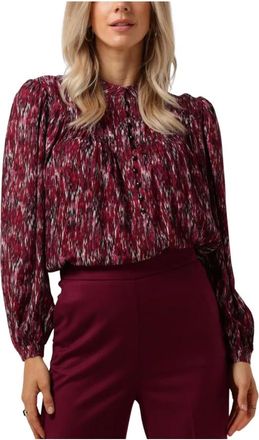 Janice Overhemden, Dames, Paars, S, Miles Blouse