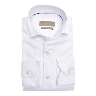 John Miller Heren, Overhemden, Wit, Maat: 3XL Katoen