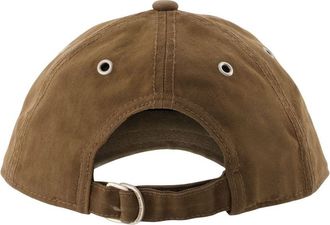 Acne Studios C40474-700 Logo-Embroidered Cotton Baseball Cap - Brown