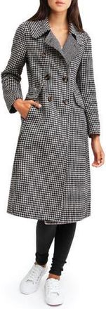 Belle & Bloom Save My Love Wool Coat in Black/white at Nordstrom Rack, Size X-Small