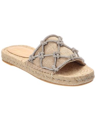 Valentino Vlogo Signature Canvas Sandal