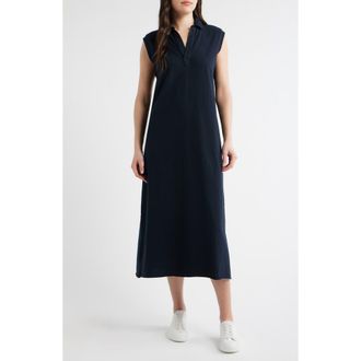 Frank & Eileen Lillian Polo Maxi Dress in British Royal Navy at Nordstrom, Size X-Large
