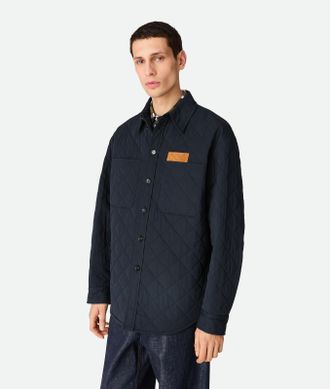 Bottega Veneta Overshirt Trapuntata In Cotone - Bottega Veneta