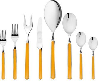 Mepra Fantasia Flatware Set - 43 Pieces in Mustard at Nordstrom