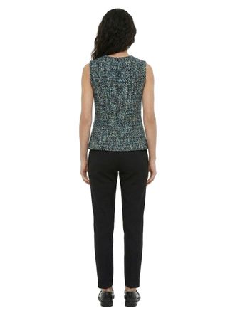 Dolce & Gabbana Silk Blend Tank Top - Green