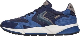 Voile Blanche Suede and fabric sneakers Club 19. - Heren - Sneakers - Blauw - 40 EU - Schoenen