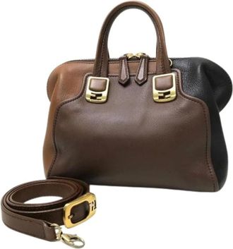 Fendi Pre-owned Handbags, female, Multicolor, Size: ONE SIZE Pre-owned Vintage Handbag