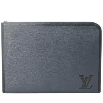Louis Vuitton Pre-owned Clutches, male, Blue, Size: ONE SIZE Pre-owned Clutch bag