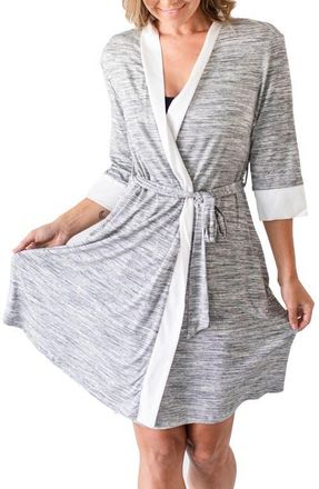 Kindred Bravely Emmaline Robe in Grey at Nordstrom, Size Large/x-Large